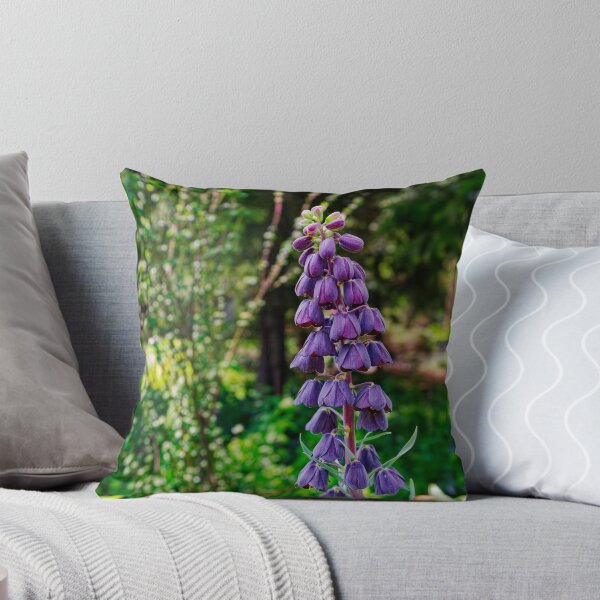 Item preview, Fritillaria Persica Persian Lily Dark Purple Bell Flowers Botanical Photography designed and sold by Rabee Khalil Photography.
