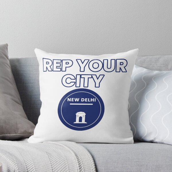 Item preview, Rep Your City New Delhi Badge Design designed and sold by JiderichHub.
