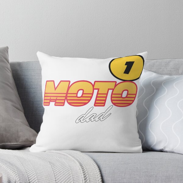 Item preview, Dad Motorcycle Number Plate 1 Retro 80s designed and sold by YZKDesign.