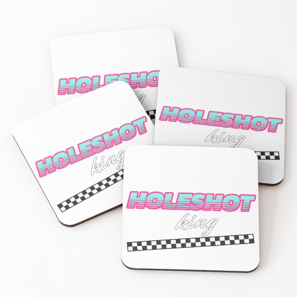 Item preview, Holeshot King Checkerboard Motocross 80s designed and sold by YZKDesign.