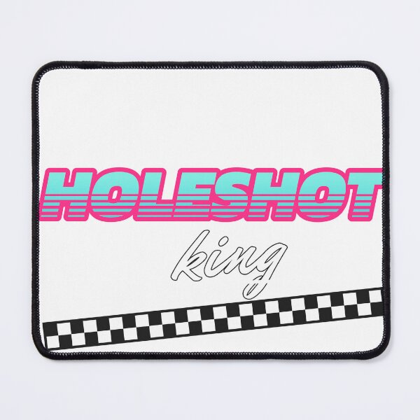 Item preview, Holeshot King Checkerboard Motocross 80s designed and sold by YZKDesign.