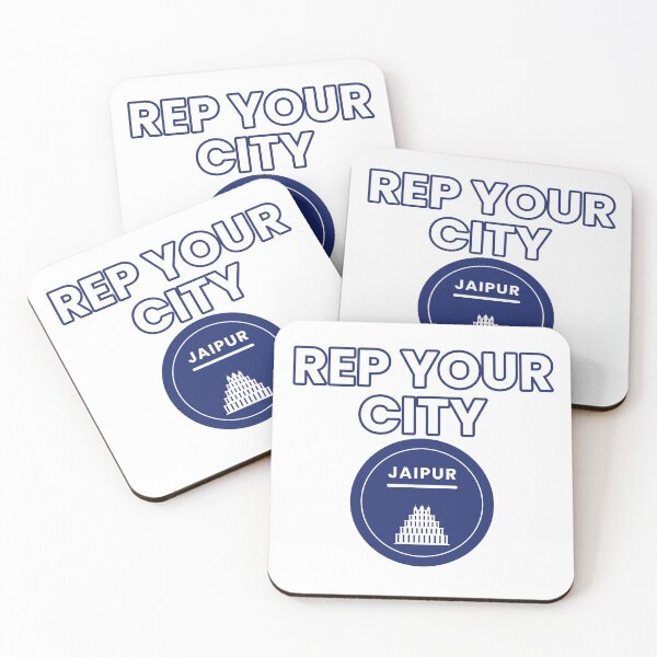 Item preview, Rep Your City Jaipur Badge Design designed and sold by JiderichHub.