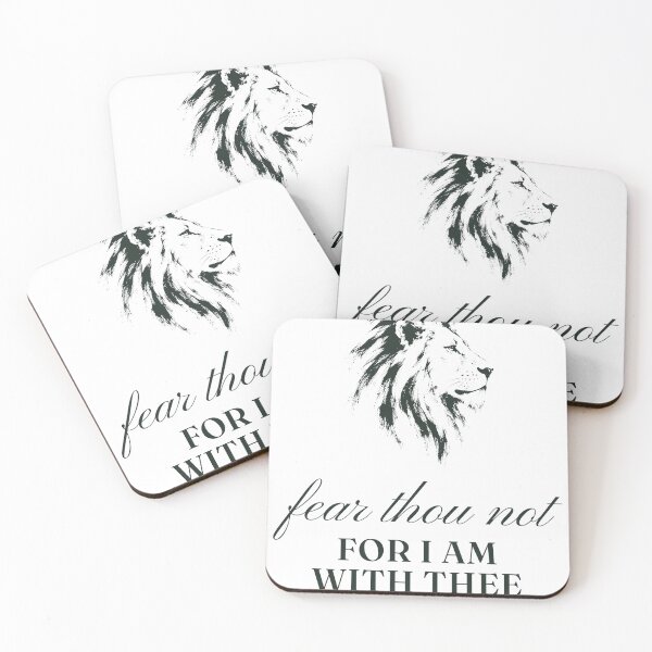 Item preview, Fear Thou Not Isaiah 41:10 KJV designed and sold by BrushAndBlankCo.