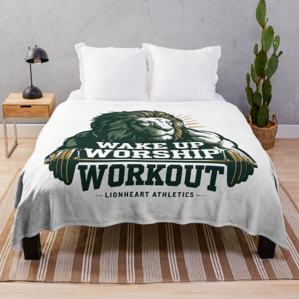 Item preview, Wake Up Worship Workout – Christian Fitness & Bodybuilding designed and sold by DyzioSupply.