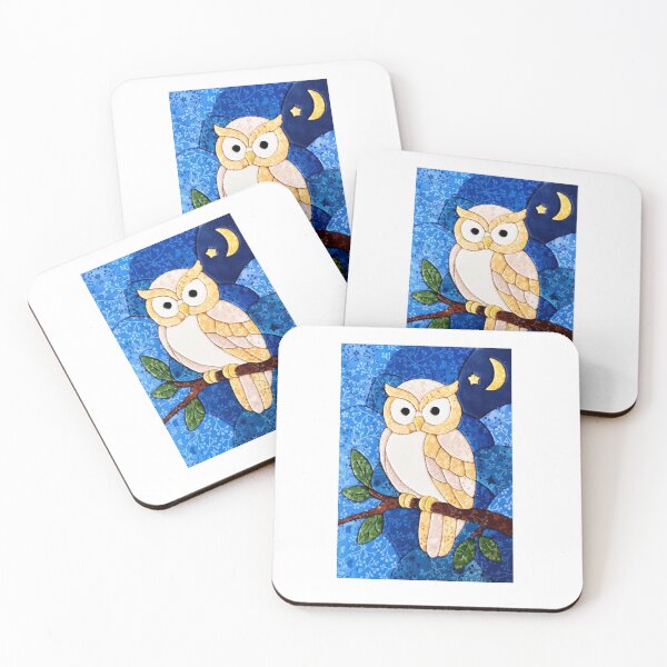 Item preview, Patchwork Owl designed and sold by ClairePope.