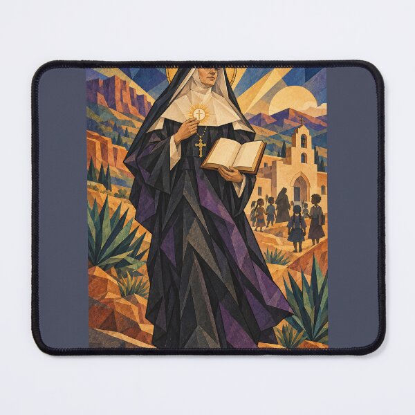 Item preview, Saint Katharine Drexel - Epic Sacred Art designed and sold by Iknu art.