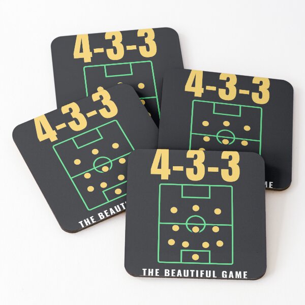 Item preview, 4-3-3 Soccer Formation (Dark) designed and sold by Araf-design.