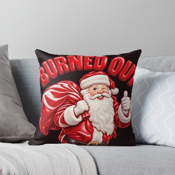 Item preview, Burned Out Santa Christmas Humor designed and sold by -DEEWOLF-.