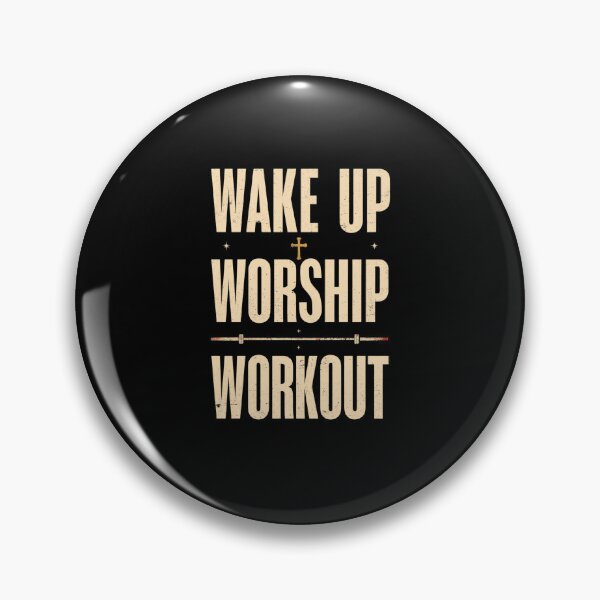Item preview, Wake Up Worship Workout – Christian Fitness & Bodybuilding designed and sold by DyzioSupply.