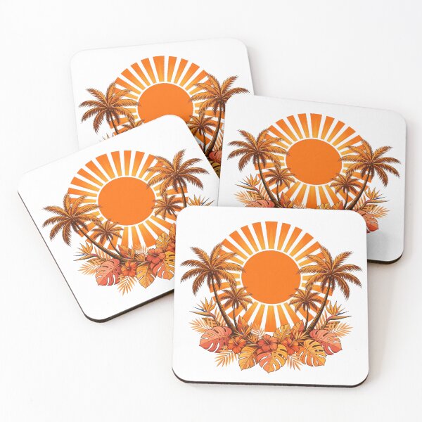 Item preview, Bold Tropical Sunset designed and sold by Gifter-ly Cozy Christmas.