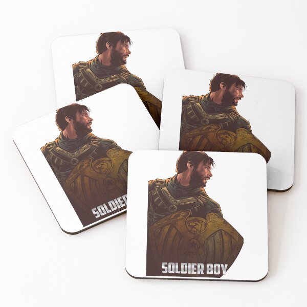 Item preview, Soldier Boy The Boys Fanart Vintage Shield Design designed and sold by konyaaa.