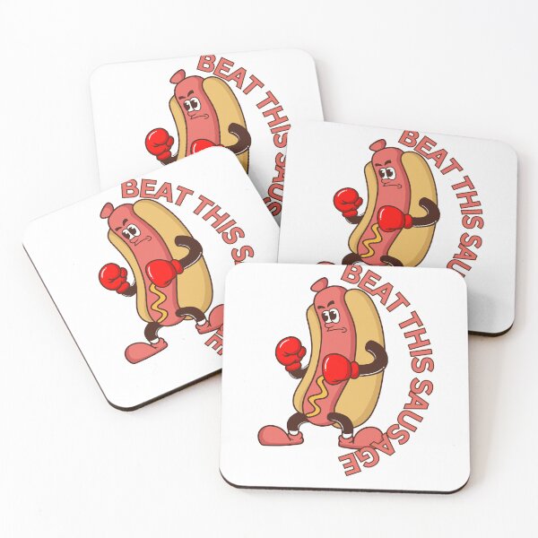 Item preview, Beat This Sausage - Funny Boxing Sausage Pun designed and sold by CraftyUniverse.