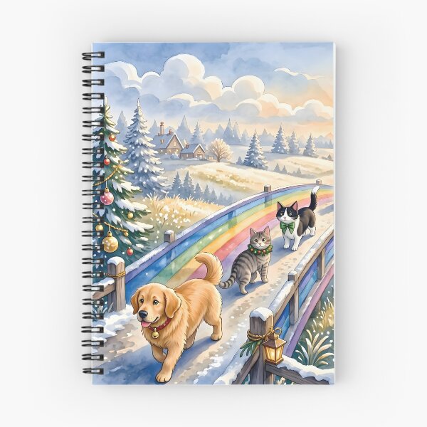 Item preview, Christmas Rainbow Bridge Pets designed and sold by Sybille-Yates.