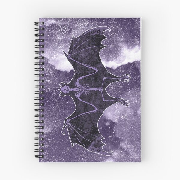 Item preview, Violet Bat Skeleton X-Ray Spread Wings Anatomy Gothic designed and sold by Ghoul Enterprises.