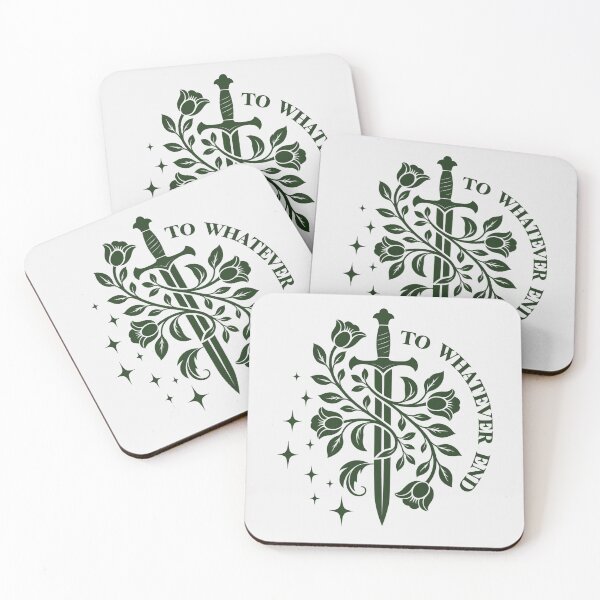 Item preview, Throne Of Glass Terrasen To Whatever End Stag Crest Fantasy Book Fan Art designed and sold by VirgilPeck.