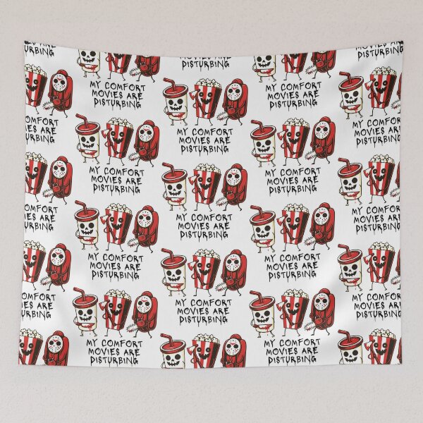 Item preview, My Comfory Movies Are Disturbing  designed and sold by April Long Designs.