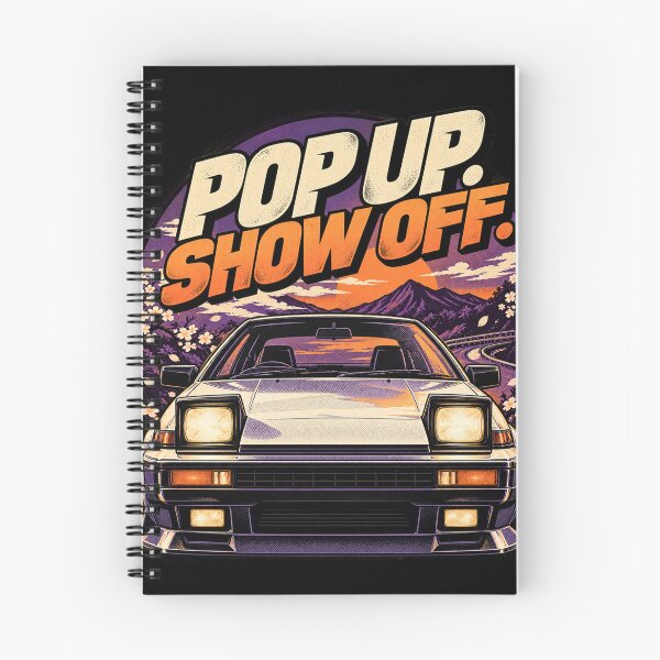 Item preview, Pop Up Headlight Society Retro JDM Sports Car Art designed and sold by THAT-ONE-TEE.