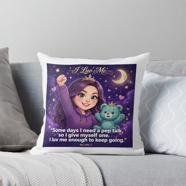 Item preview, I Luv Me — Pep Talk | I Luv Me Enough to Keep Going designed and sold by LadyTSays.
