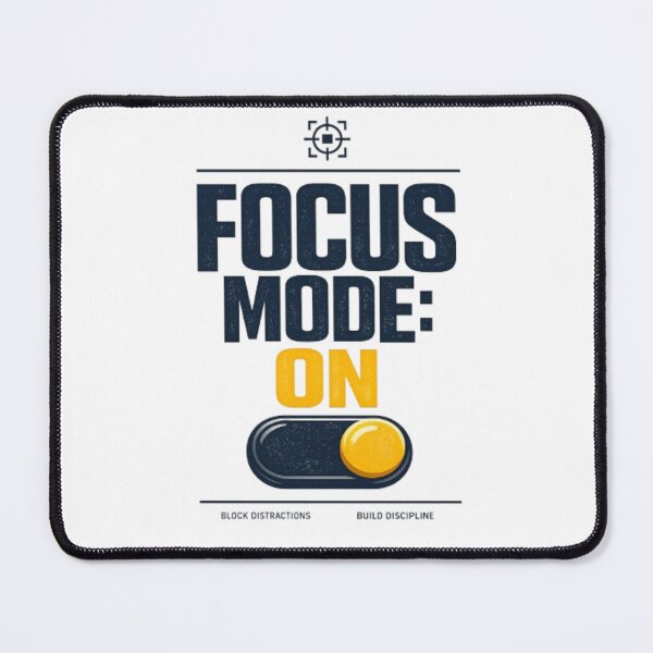 Item preview, Focus Mode On Shirt Design – Study Motivation & Productivity designed and sold by JustDoIt27.
