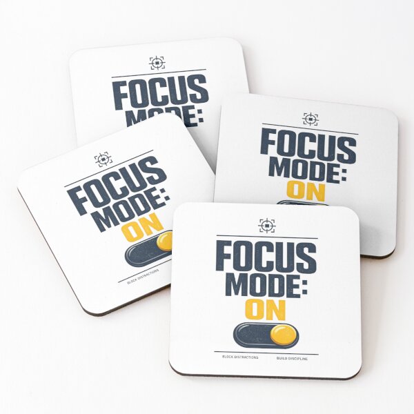 Item preview, Focus Mode On Shirt Design – Study Motivation & Productivity designed and sold by JustDoIt27.