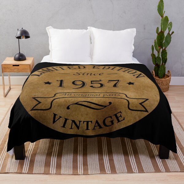 Item preview, Born in 1957 Limited Edition Vintage 70th Birthday Gift designed and sold by Alexaltay.