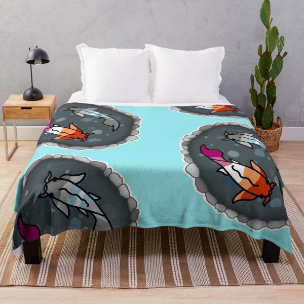 Item preview, Demi Boy and Lesbian Pride Koi Pond designed and sold by CastleOfDragons.