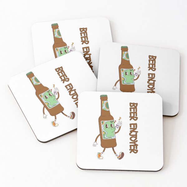 Item preview, Beer Enjoyer - Funny Beer Bottle Cartoon designed and sold by CraftyUniverse.