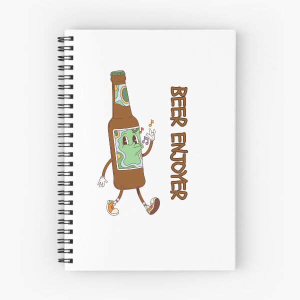 Item preview, Beer Enjoyer - Funny Beer Bottle Cartoon designed and sold by CraftyUniverse.