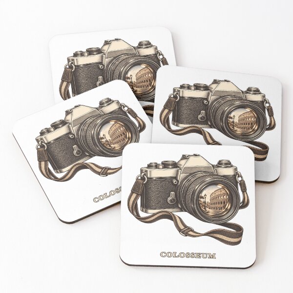 Item preview, Colosseum Vintage Film Camera Reflection designed and sold by Numerous-Niches.