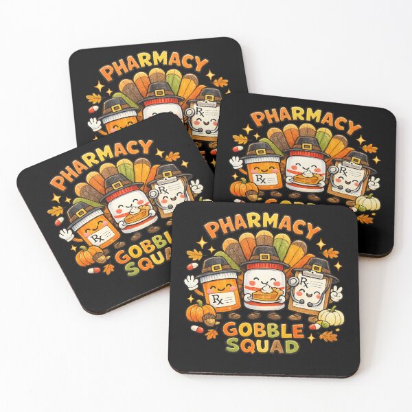 Item preview, Pharmacy Gobble Squad Thanksgiving,Cute Pharmacy Thanksgiving Squad designed and sold by Djikou.