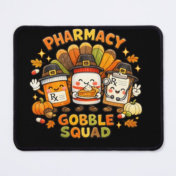 Item preview, Pharmacy Gobble Squad Thanksgiving,Cute Pharmacy Thanksgiving Squad designed and sold by Djikou.