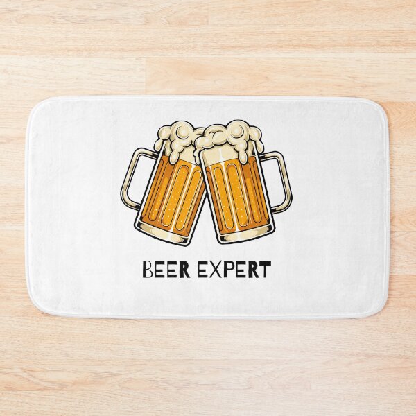 Item preview, Beer Expert - Cheers and Foamy Beer Mugs designed and sold by CraftyUniverse.