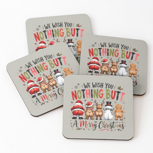 Item preview, We Wipe You Nothing Butt a Merry Christmas designed and sold by MalwasBasket.