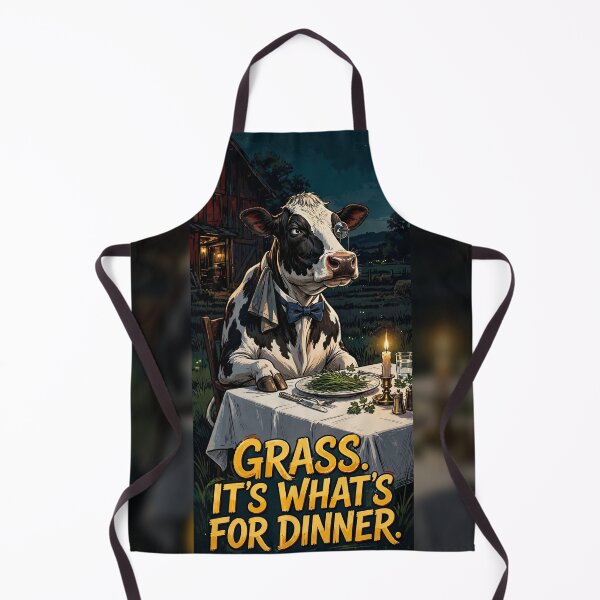Item preview, Funny Cow Grass Its Whats For Dinner Fancy Cow Gift designed and sold by MojoHill.
