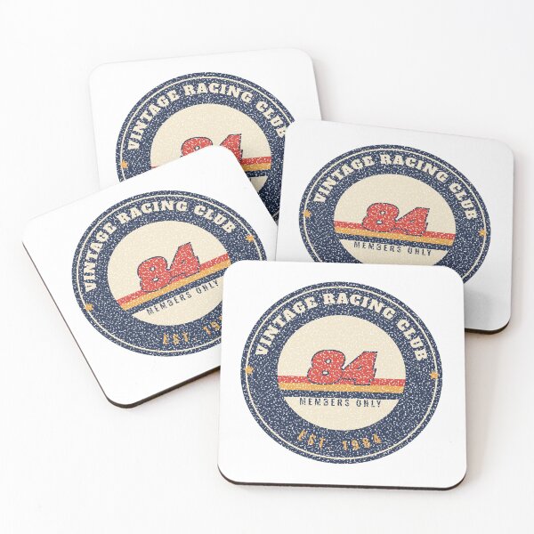 Item preview, Vintage Racing Club Badge Retro 1984 designed and sold by YZKDesign.