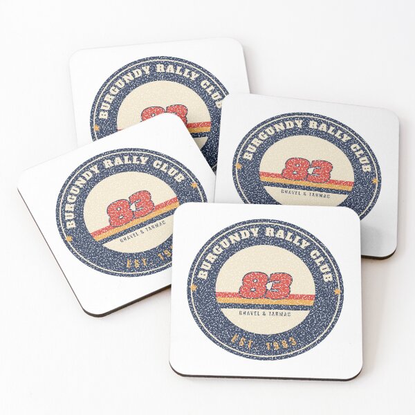 Item preview, Burgundy Rally Club Badge Vintage 1980s designed and sold by YZKDesign.