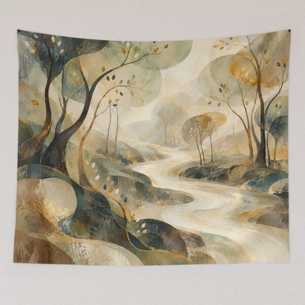 Item preview, Ethereal Flowing Forest designed and sold by WeaveSphere.