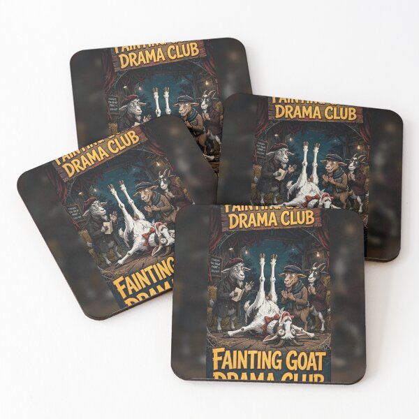 Item preview, Funny Fainting Goat Drama Club Theater Goat Gift designed and sold by MojoHill.
