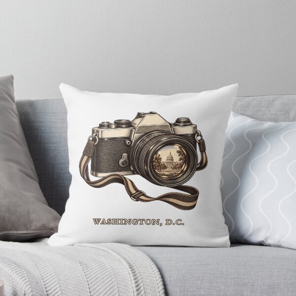 Item preview, Washington DC Vintage Film Camera Reflection designed and sold by Numerous-Niches.