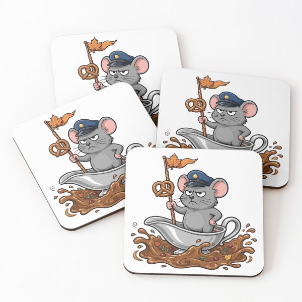 Item preview, Gravy Boat Captain: Grumpy Mouse Sails the Gravy designed and sold by Odd-jack.