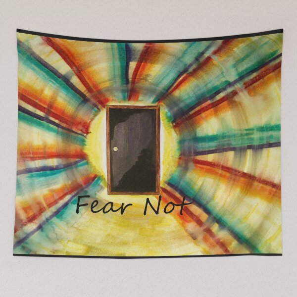 Item preview, Fear Not designed and sold by MoreGoodArt.