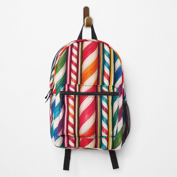 Item preview, Rainbow Twisted Ribbon Stripe Pattern designed and sold by BROHLine Studio.