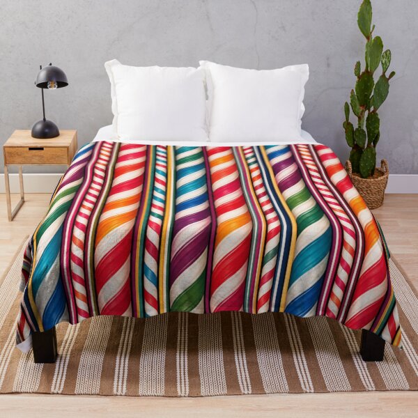 Item preview, Rainbow Twisted Ribbon Stripe Pattern designed and sold by BROHLine Studio.