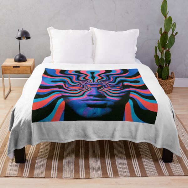 Item preview, Psychedelic Third Eye Trippy Art Sticker designed and sold by Frenky Stickers.