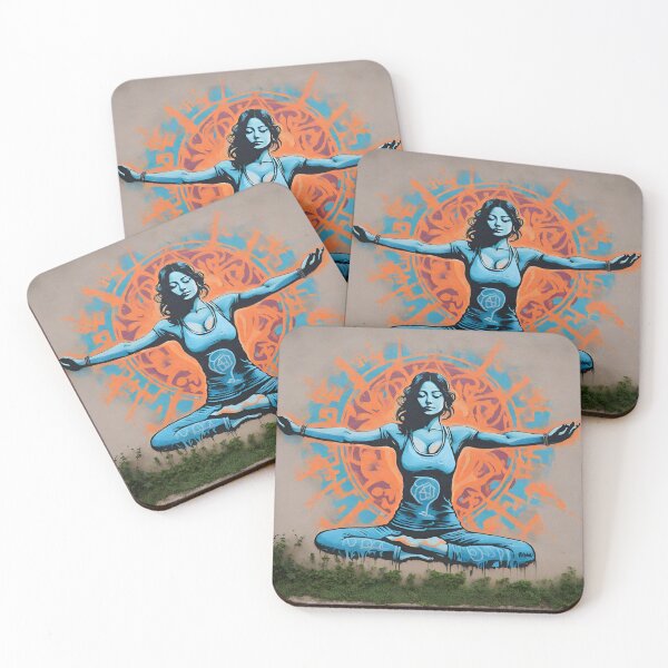 Item preview, Graffiti of Yoga designed and sold by Souleyeart.
