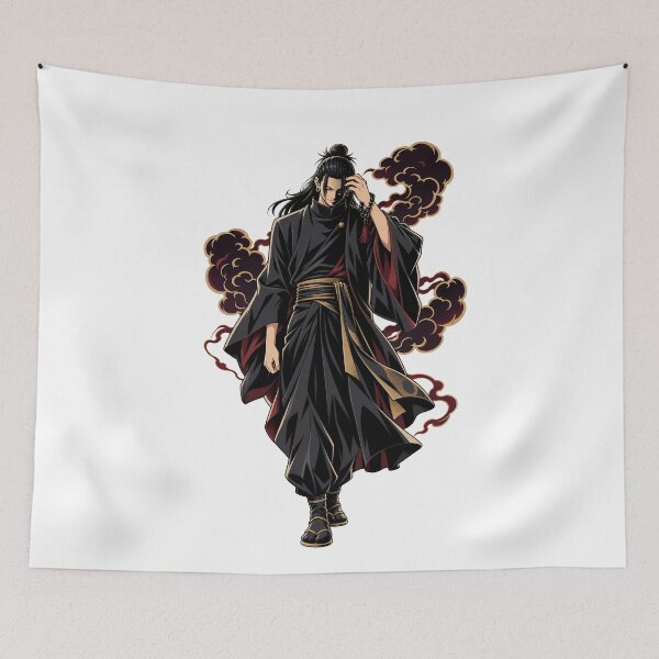 Item preview, Evil Priest Long Hair Anime Streetwear Tee designed and sold by sidki-SDK.