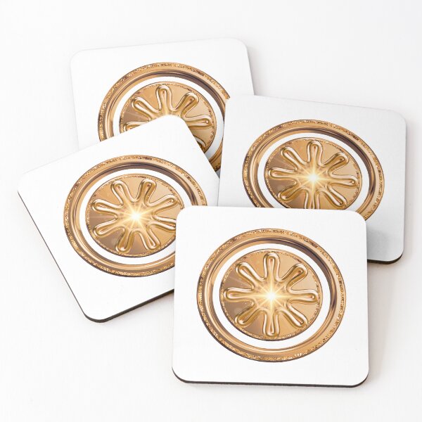 Item preview, Classic Gold Sunburst Luxury 3D Geometric Art designed and sold by MinimalAurashop.