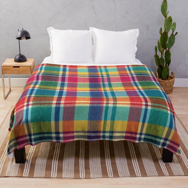 Item preview, Vintage Multicolor Tartan Plaid Pattern designed and sold by BROHLine Studio.