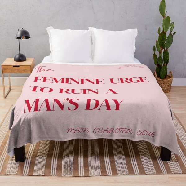Item preview, The Feminine urge to ruin his day designed and sold by MentalDiaries.