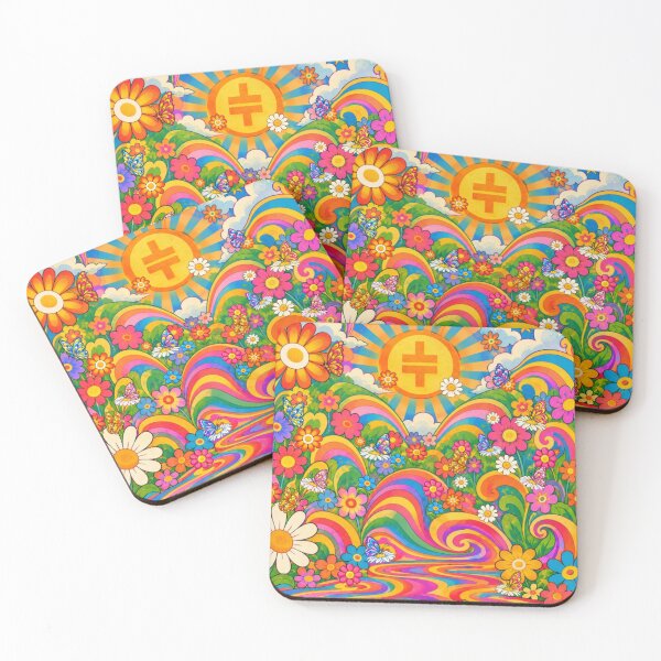 Item preview, Psychedelic Sunny Dream designed and sold by FanGirl Design By The Mad Thatter.